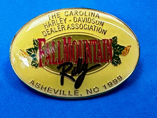 The Carolina Harley Davidson Dealers Association Falls Mountain 1999 Pin