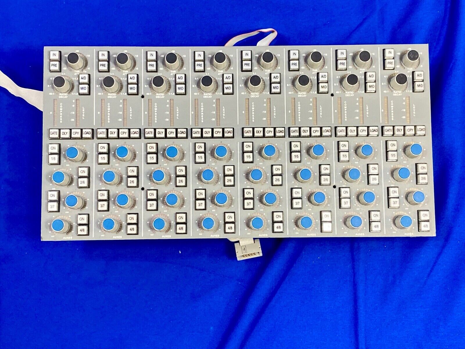 Aux Tile from Solid State Logic Aysis Air + SSL A Series Console Mixer