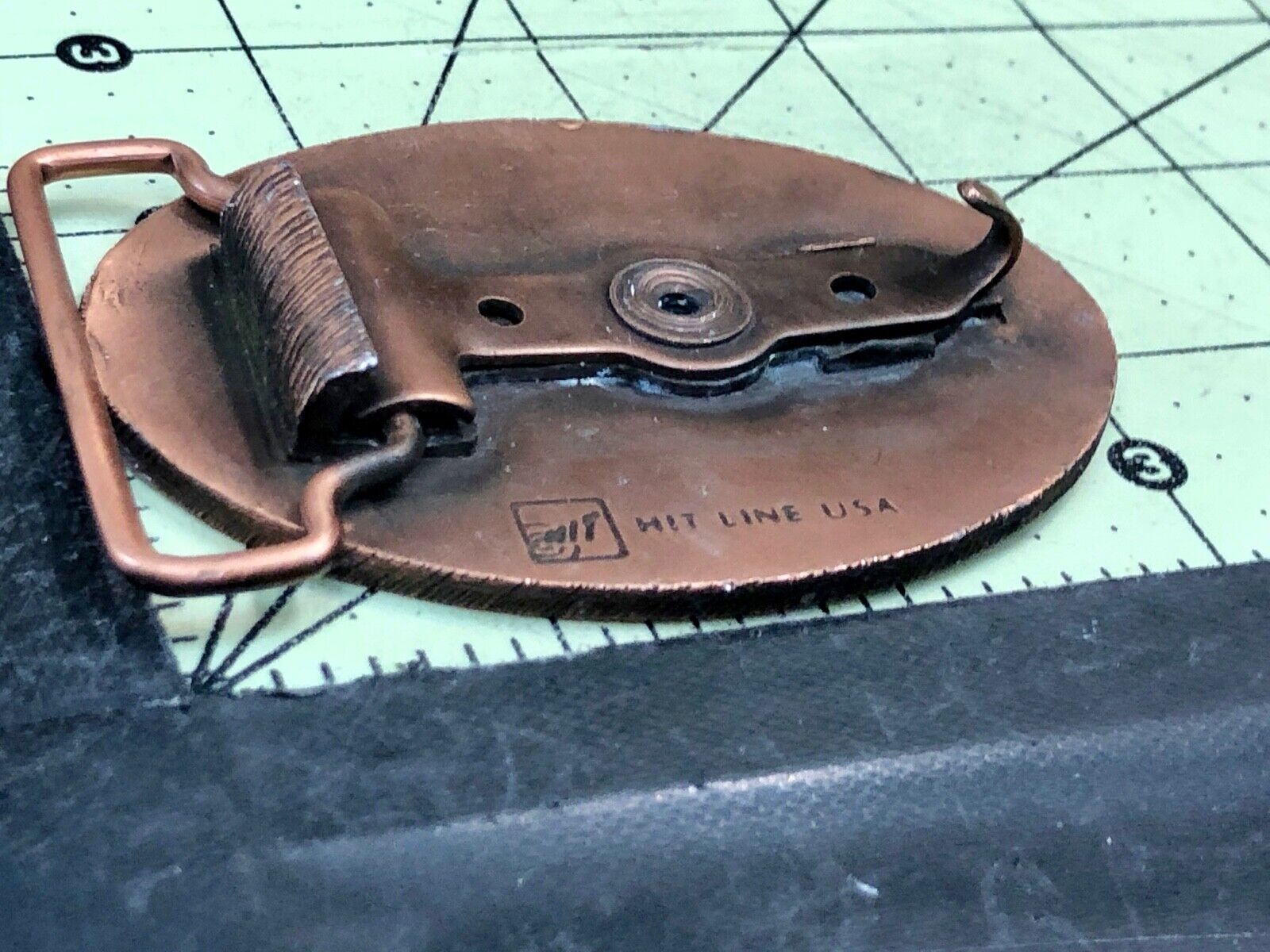 Anixter Mining Cable Specialists company promotional belt buckle by Hit Line 