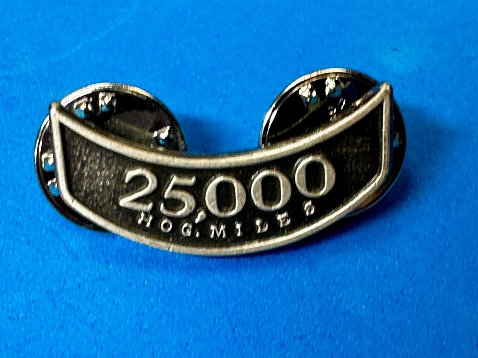25,000 HOG Miles Award Harley Davidson Motorcycles Pin for Jacket or Vest