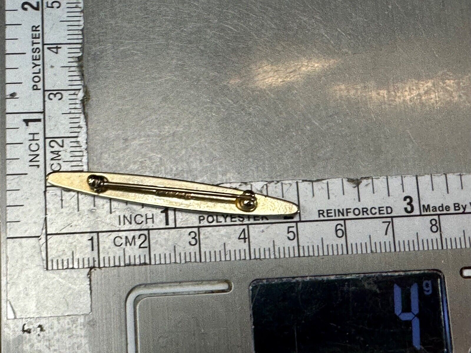 vintage Avon signed gold tone brooch pin