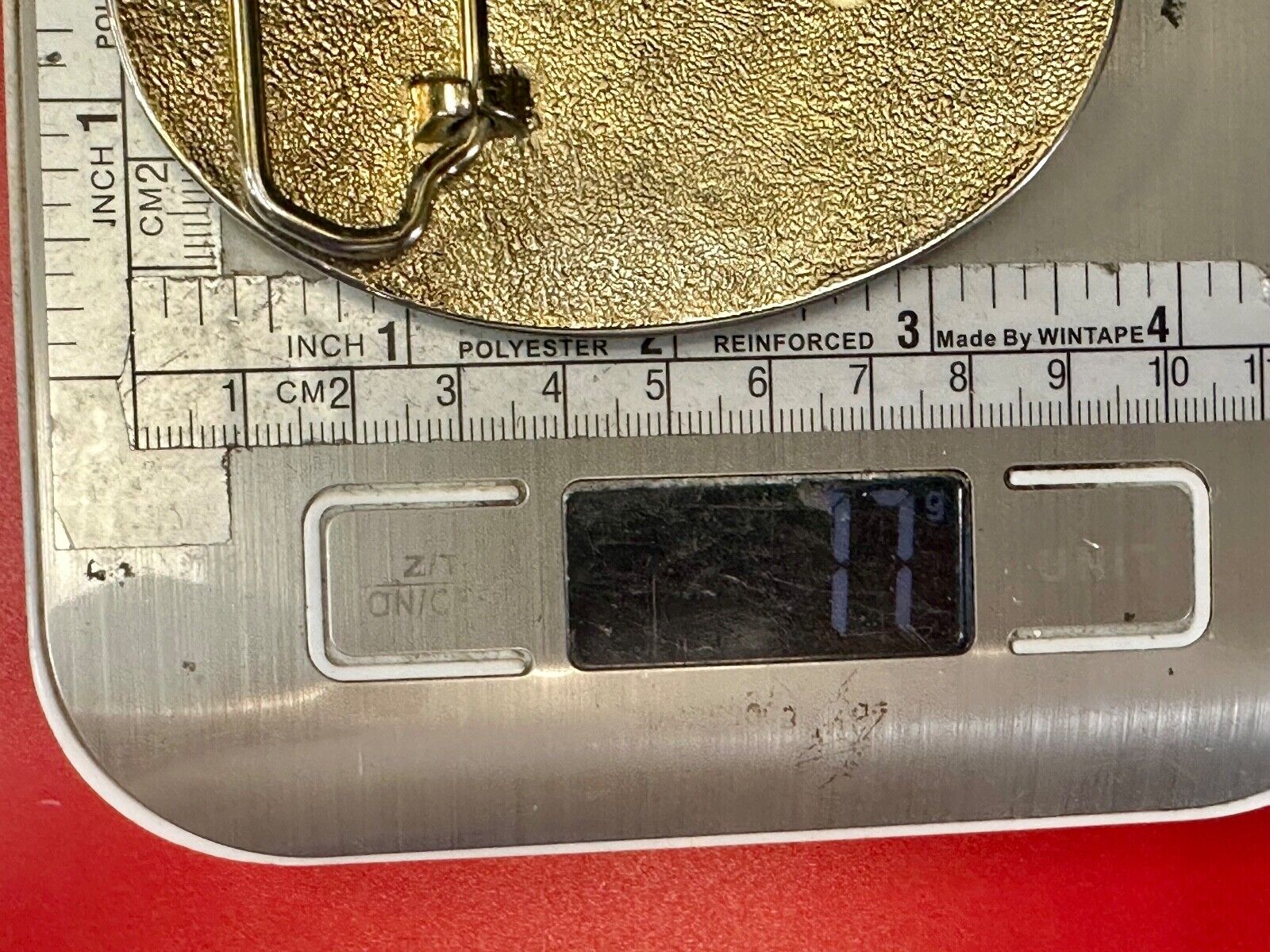 The Great State of Texas Star & Flag & Pride! USA made belt buckle marked W