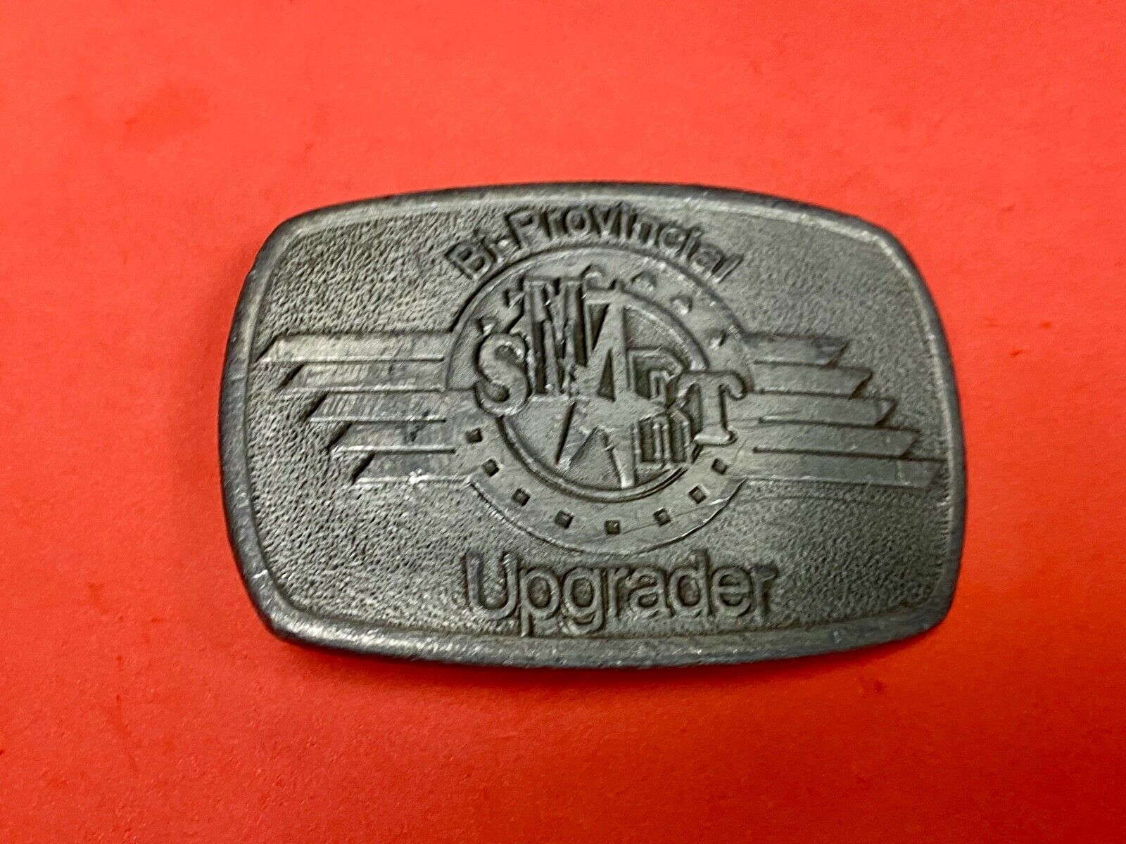 Bi-Provincial Smart Sm Art Upgrader Belt Buckle By Ad Ventures Studios