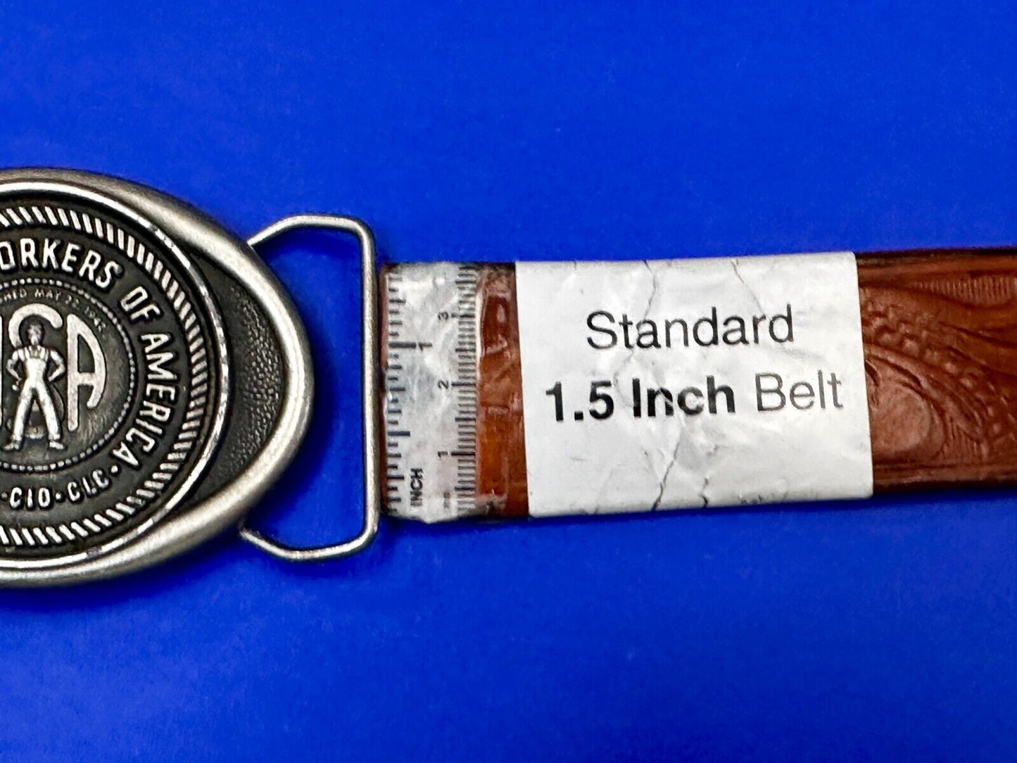 United Steel Workers of America Union Made AFL CIO Belt Buckle Koleaco S160