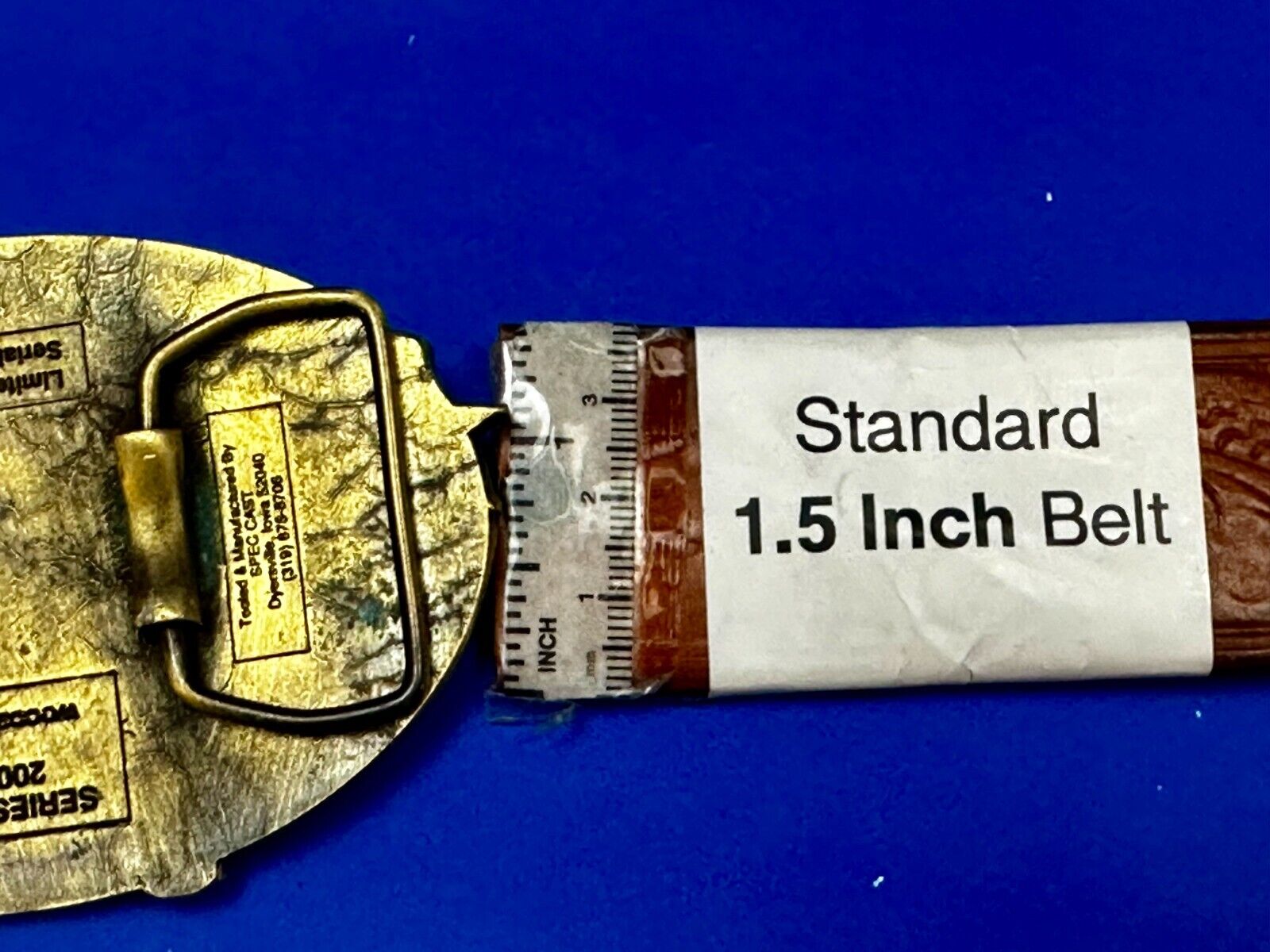 64 Years TISCO Tractor Implement Supply company NOS Belt Buckle by Speccast