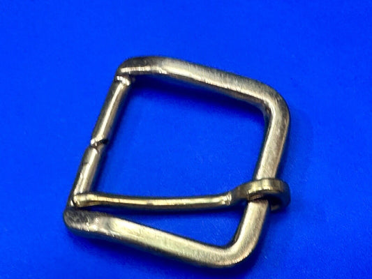 Vintage  replacement belt buckle marked W with unique angle