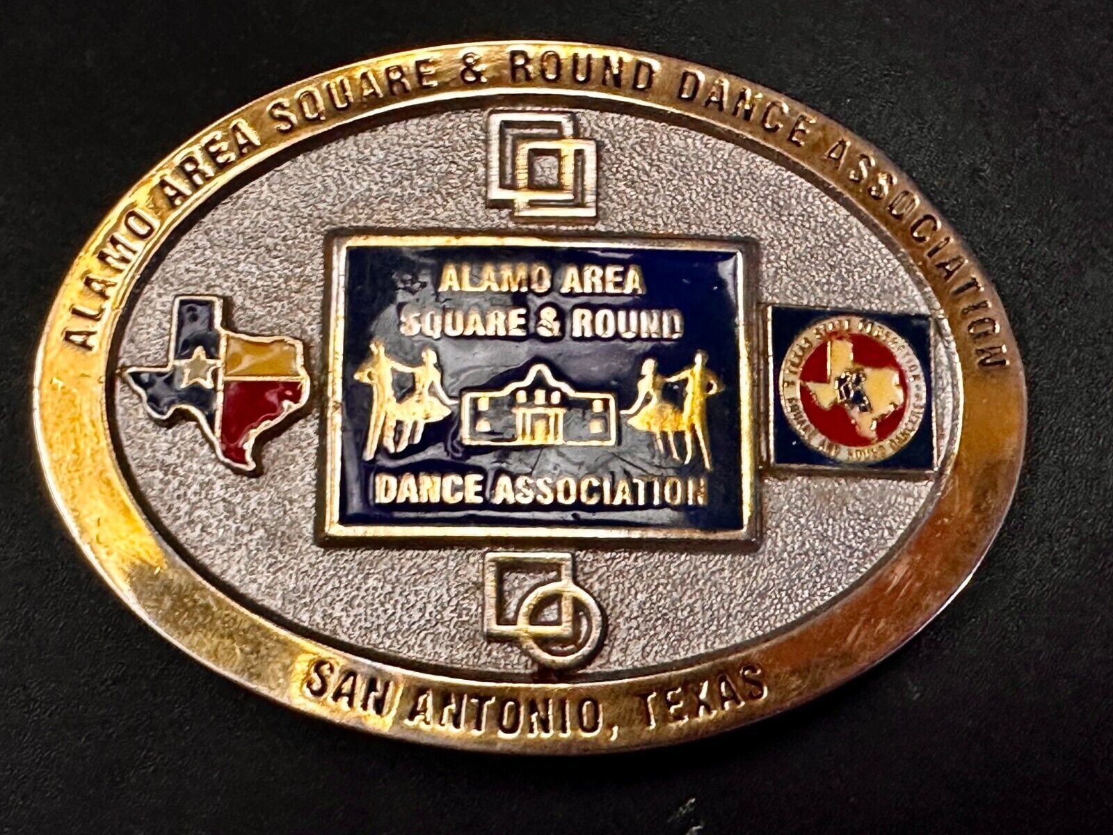 Belt Buckle square-dance
