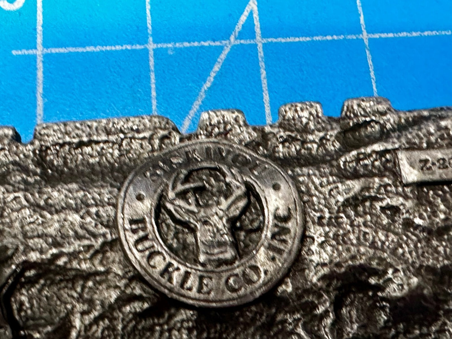 Alaska State The Great Land Last Frontier Wildlife Scene Siskiyou Belt Buckle