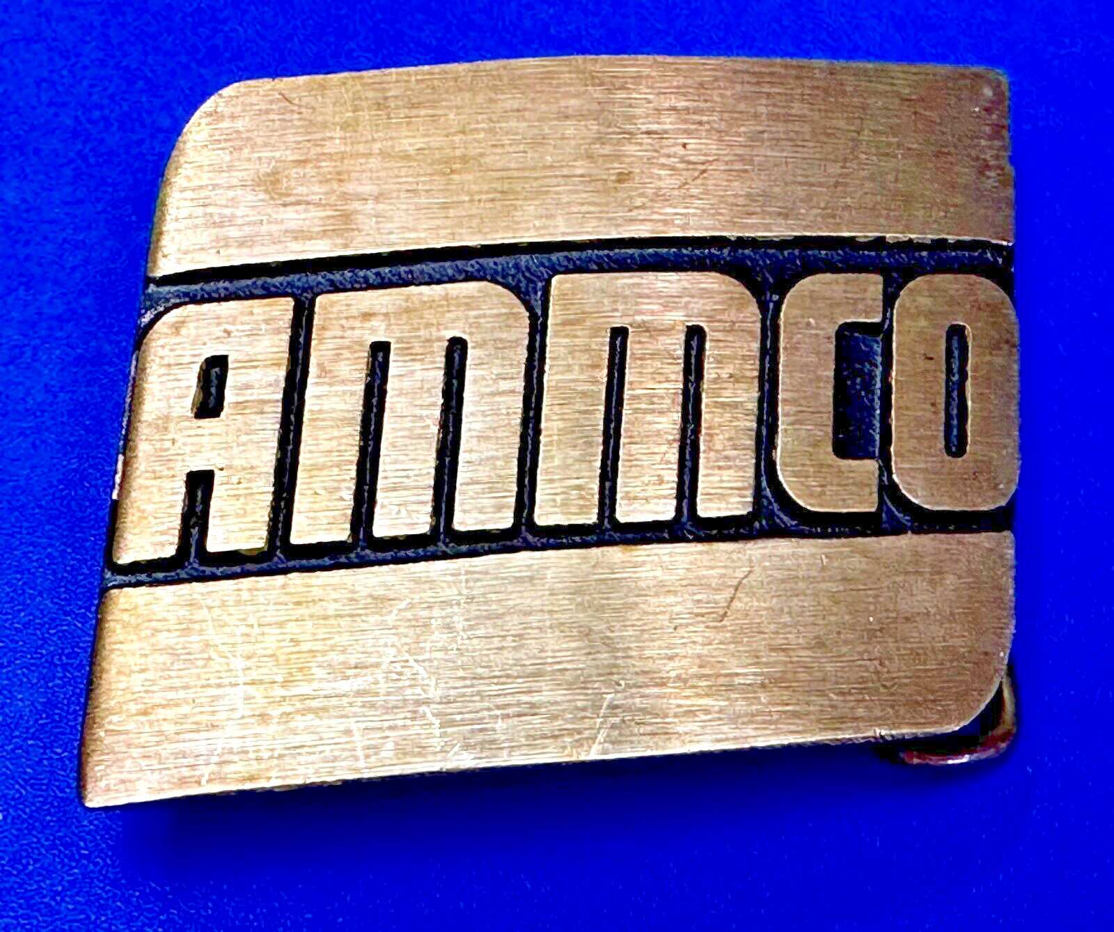 Ammco Solid Brass Transmition Brake Auto Car Shop Belt Buckle By Dynabuckle