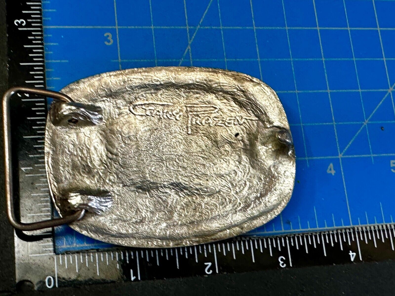 Andalex Resources Inc Safety Wise Night Owl Vintage Gary Prazen Belt Buckle