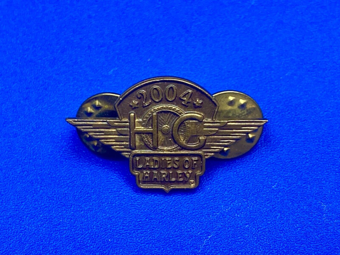 2004 Ladies Hog Harley Davidson Owners Group Motorcycles Pin