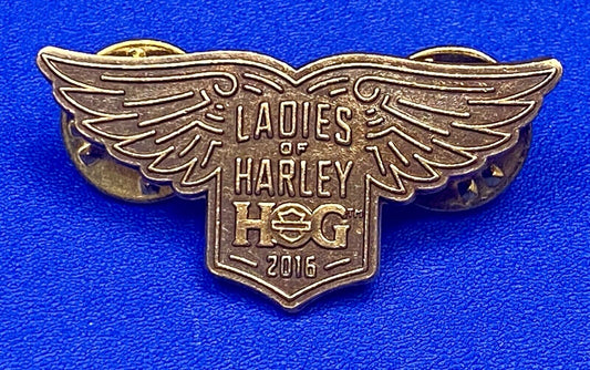 2016 Ladies HOG Harley Davidson Owners Group Motorcycles Pin