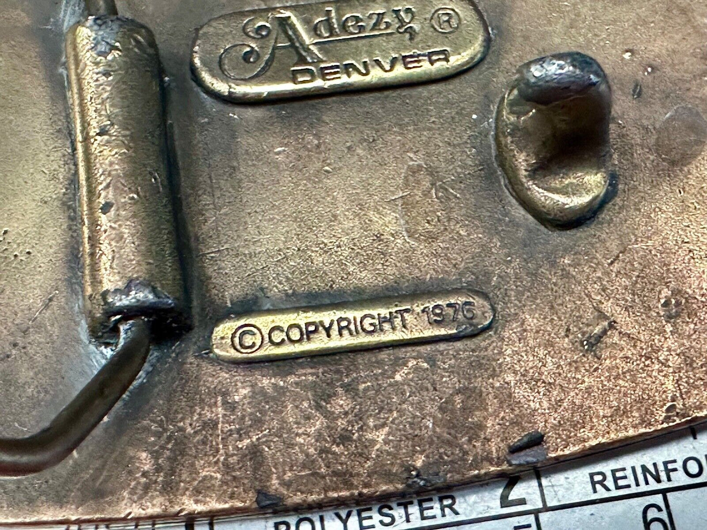Vintage Gun Collectors Model 1851 .36 Caliber belt buckle by ADezy