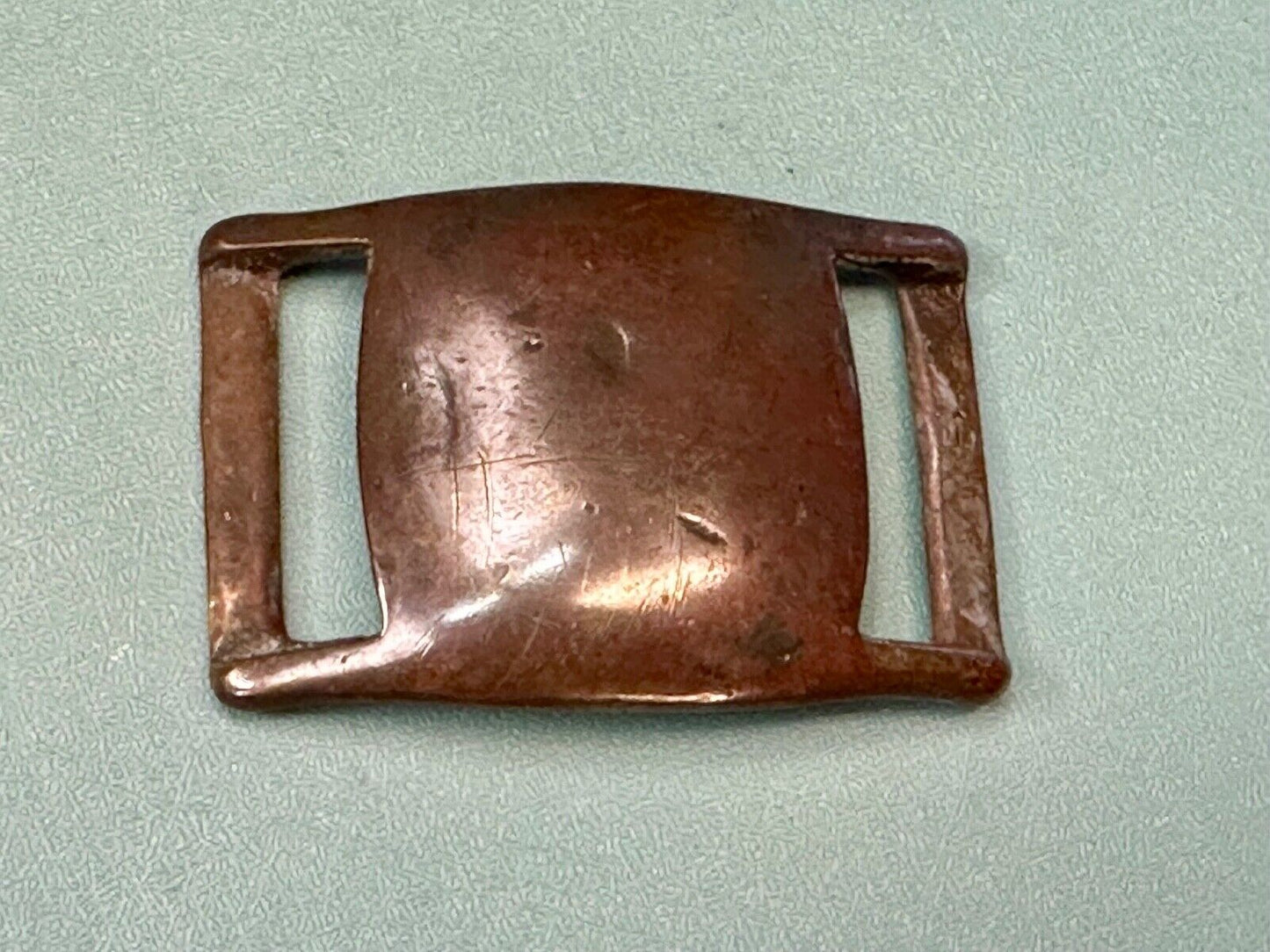 unknown to me! vintage belt scarf slide buckle