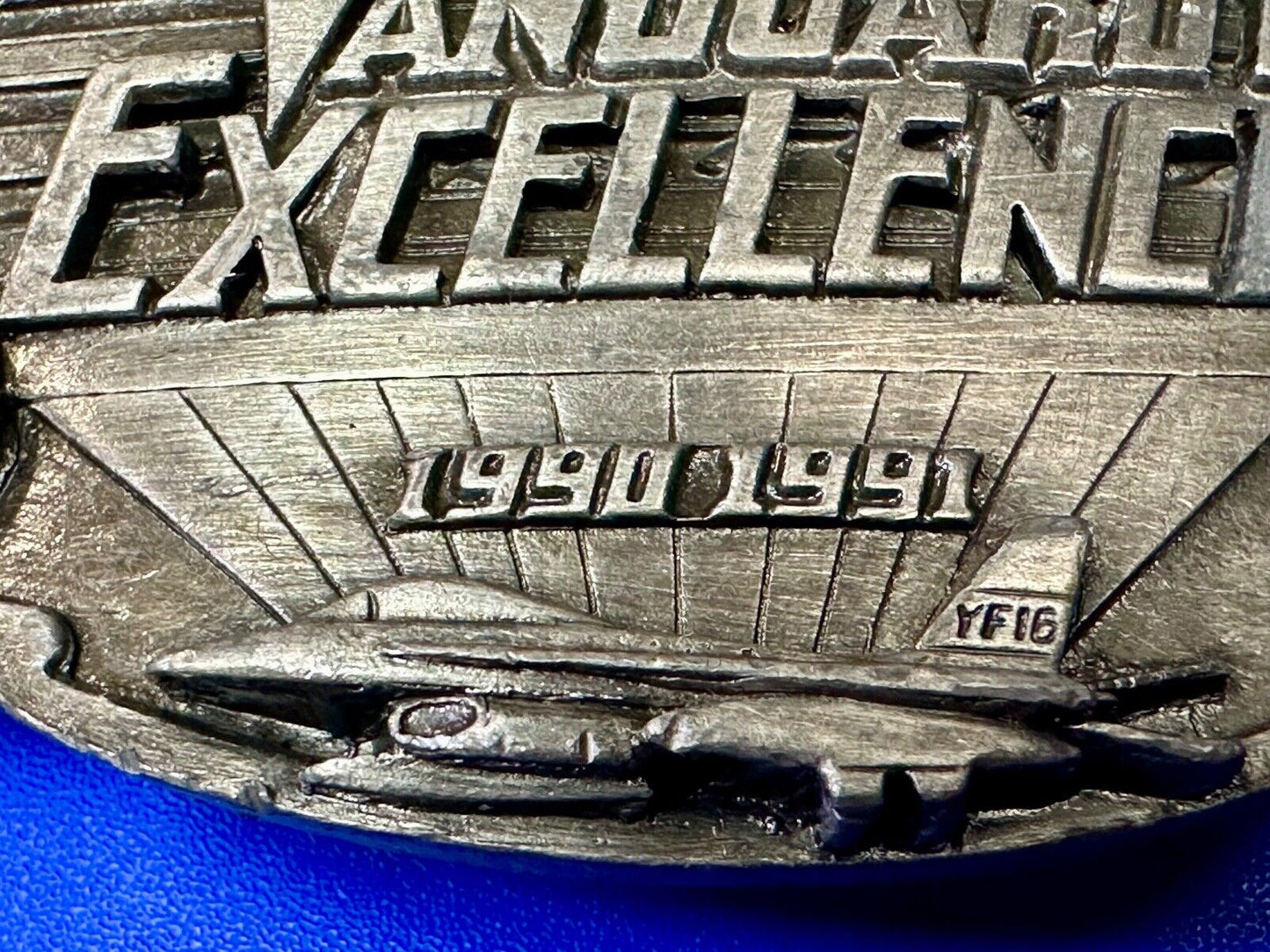 VFW Foreign Wars Veterans Vtg. Vanguard Excellence Award Siskiyou Belt Buckle