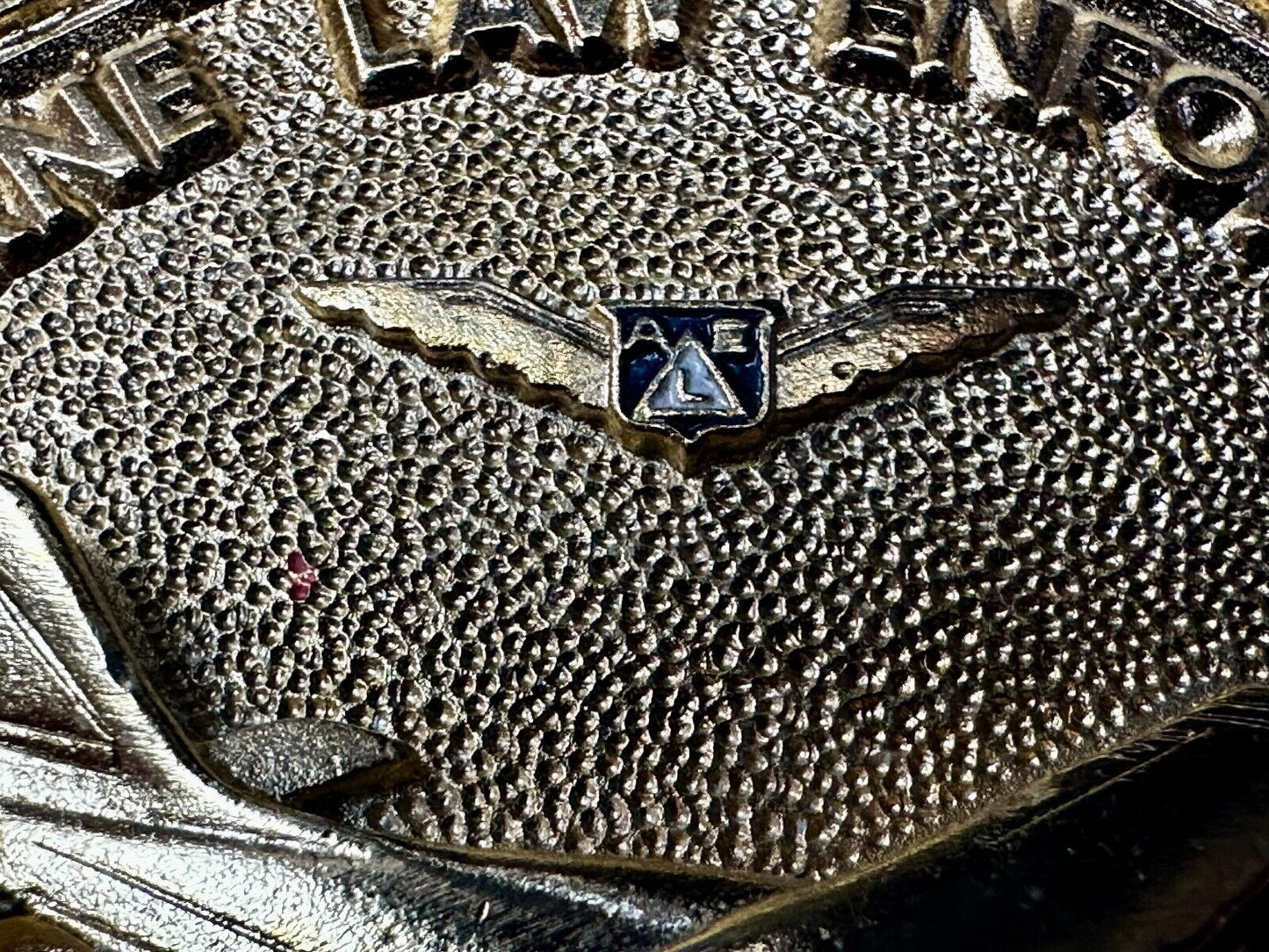 Airborne Law Enforcement Plane Police Pilot Fixed Wing Lg Belt Buckle  #20 ALE
