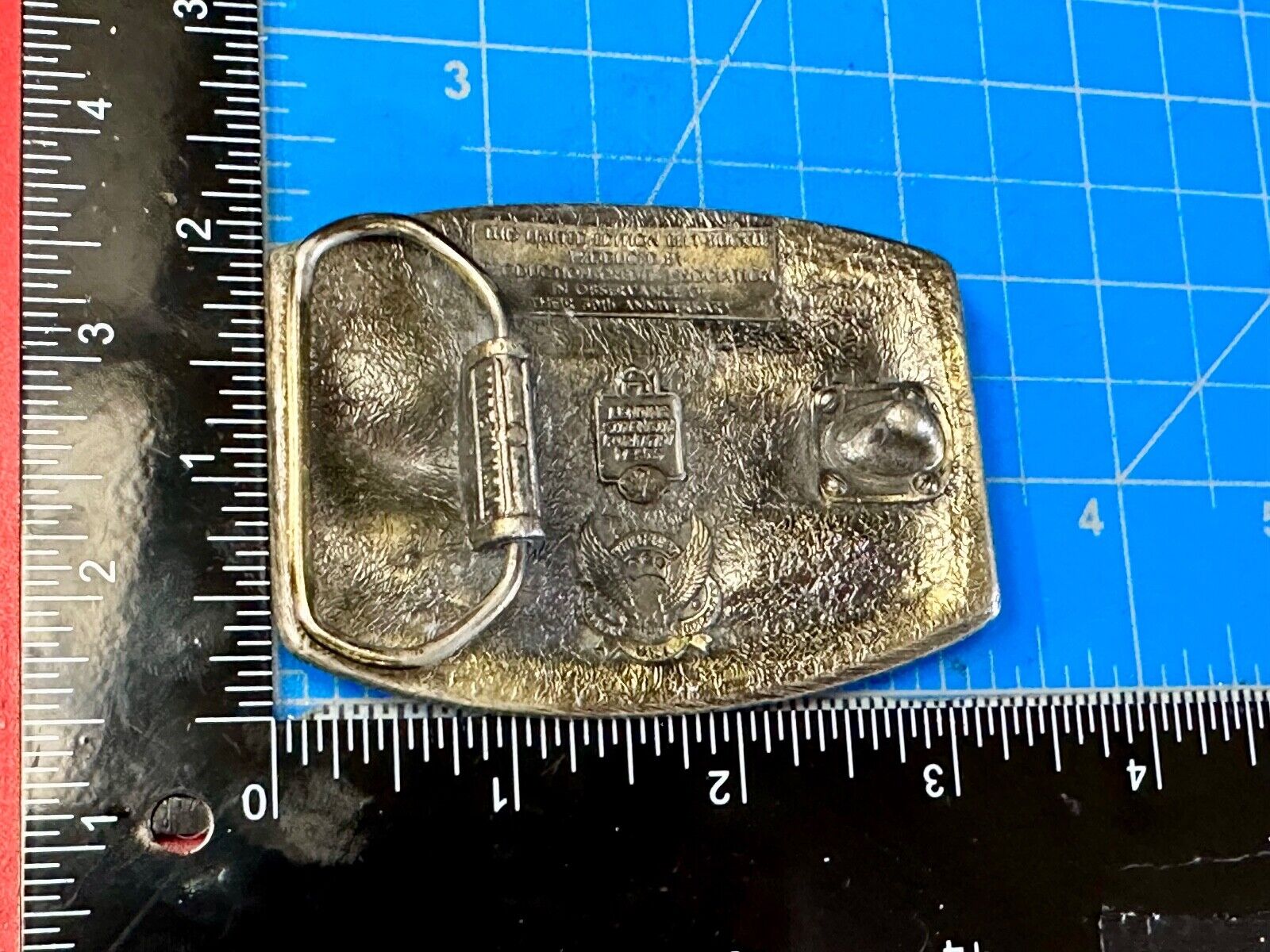 The First PCA loan Production Credit - Vintage The Great American Belt Buckle Co