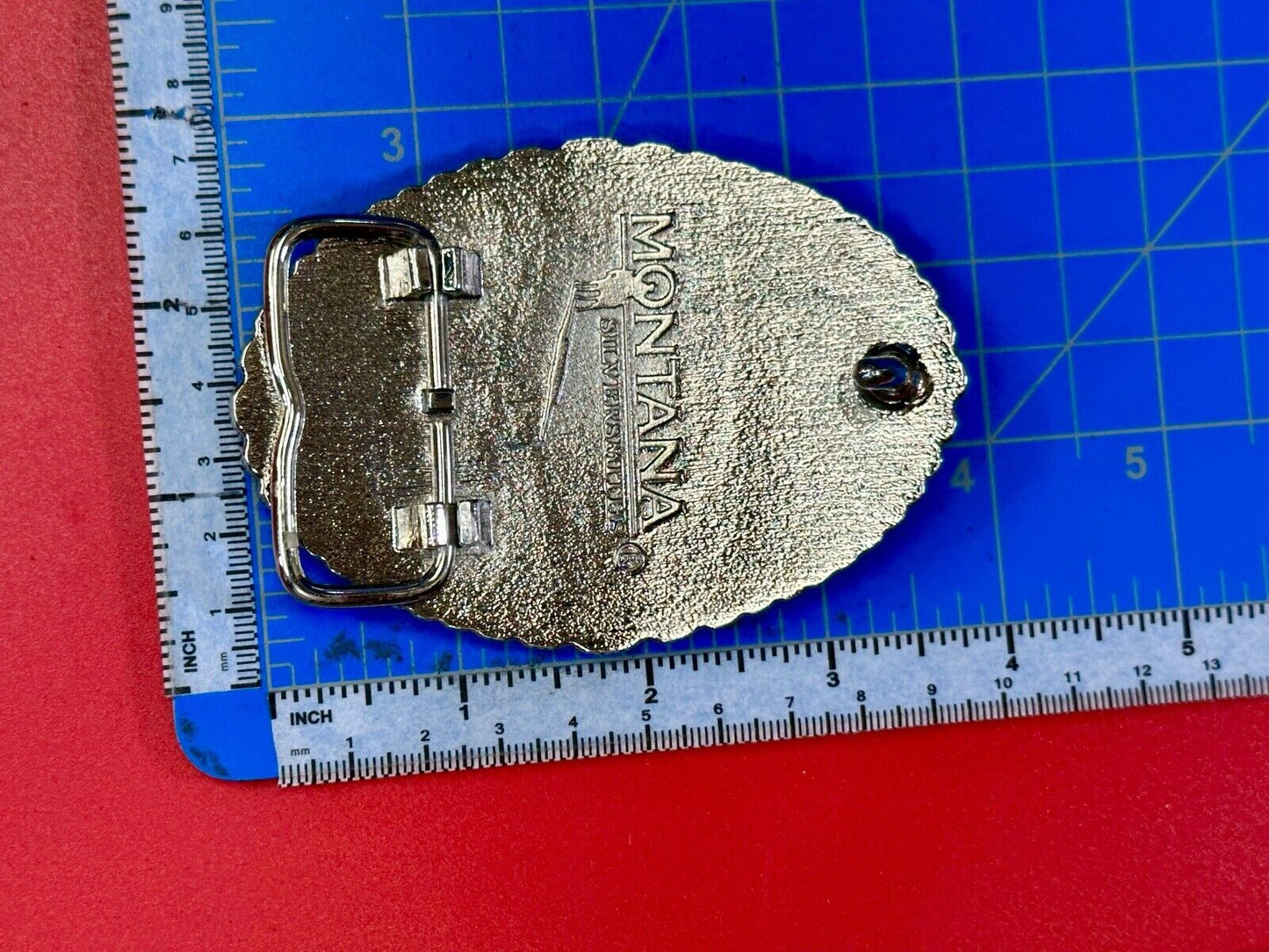 82nd Farmers FFA Convention LEAD OUT Loud 2009 Montana Silversmiths belt buckle