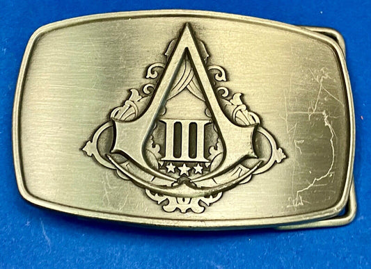 Assassin's Creed 3 Video Game Symbol Emblem  Belt Buckle