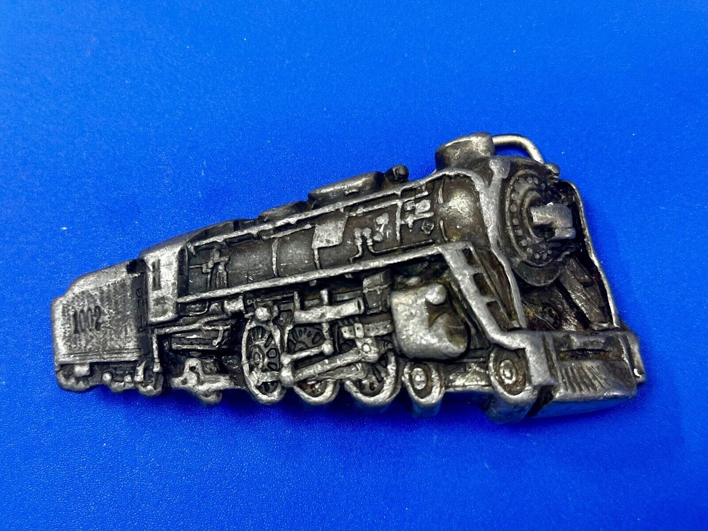 1002 RR Steam Engine Train Rail Road collectable  1978 Bergamot Belt Buckle