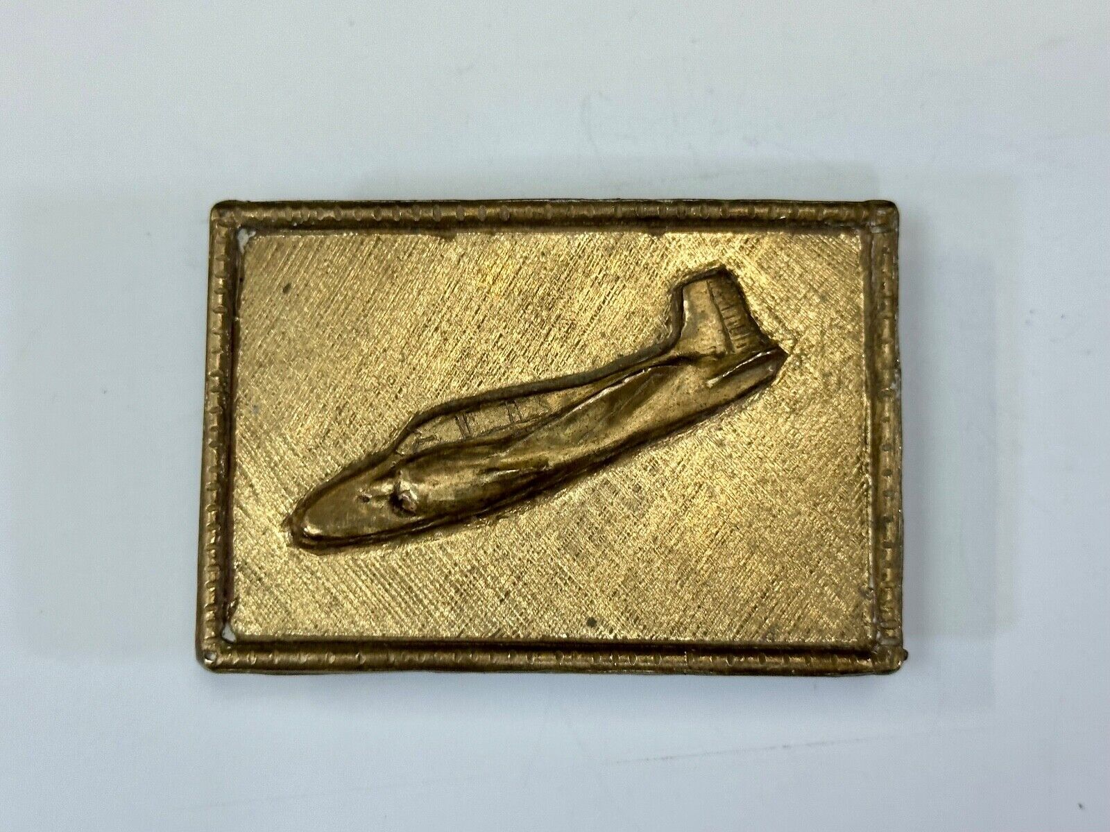 Airplane - Air Force WW2? Jet Pilots vintage belt buckle