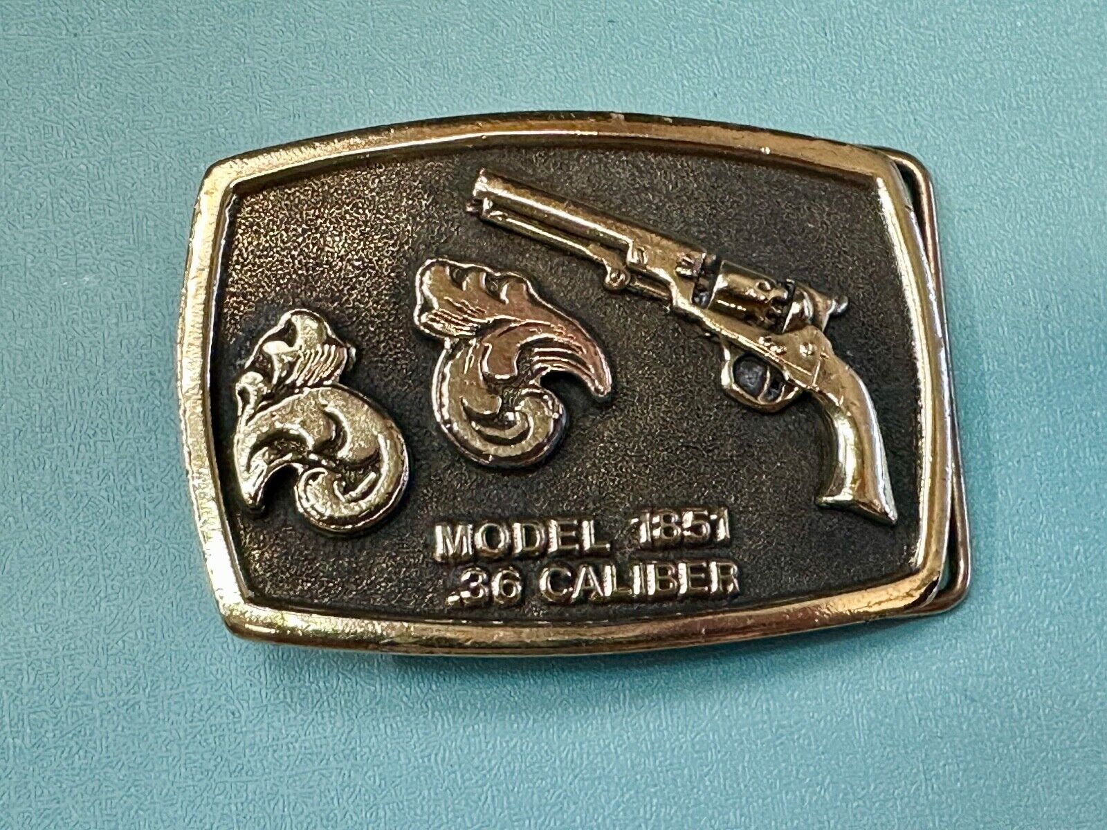 Vintage Gun Collectors Model 1851 .36 Caliber belt buckle by ADezy