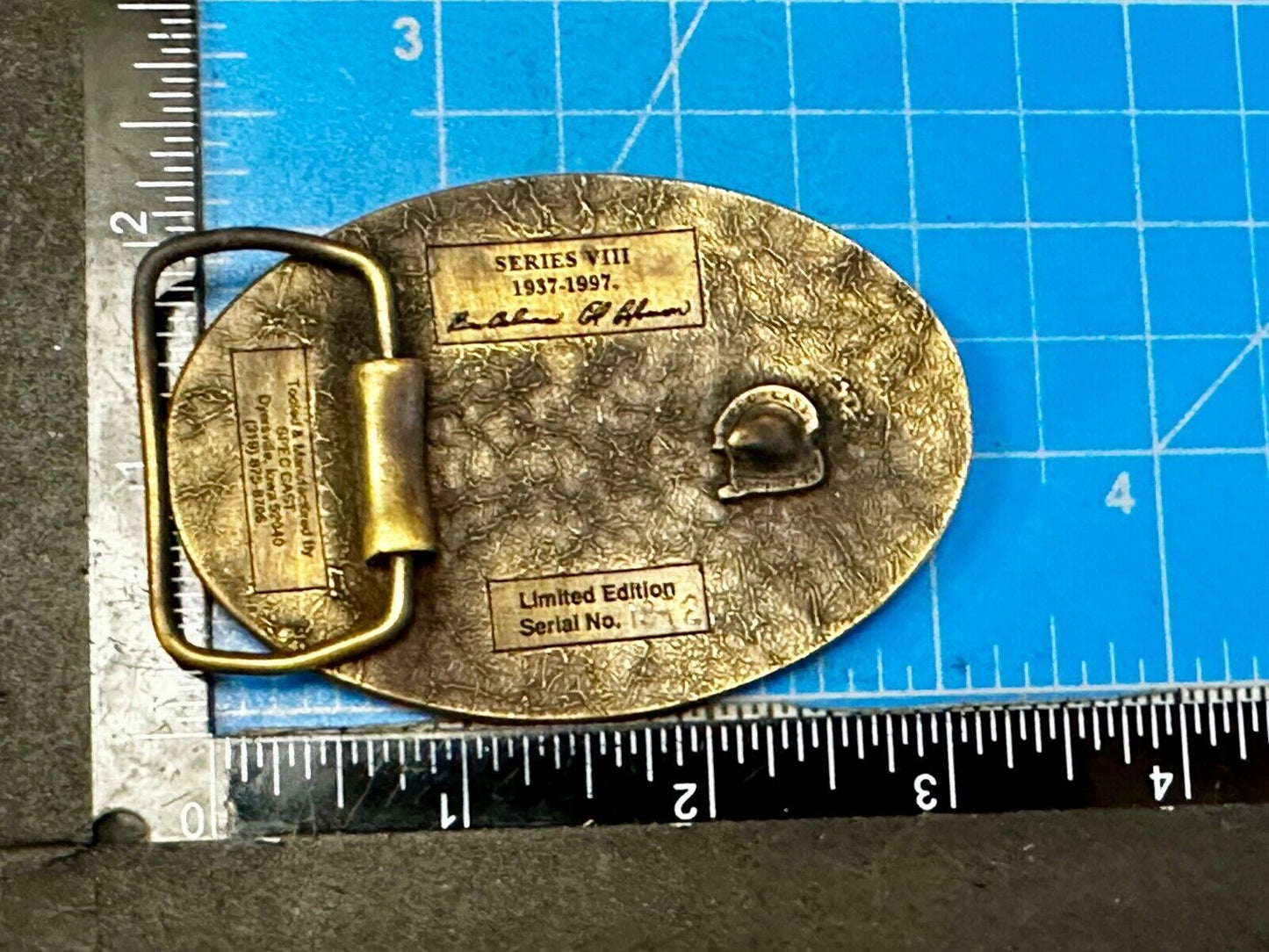 60 Years TISCO Tractor Implement Supply company NOS Belt Buckle by Speccast