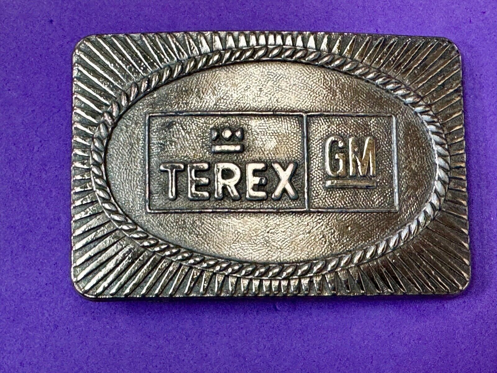 Terex General Motors GM Construction Machinery Bulldozer Tractor Belt Buckle