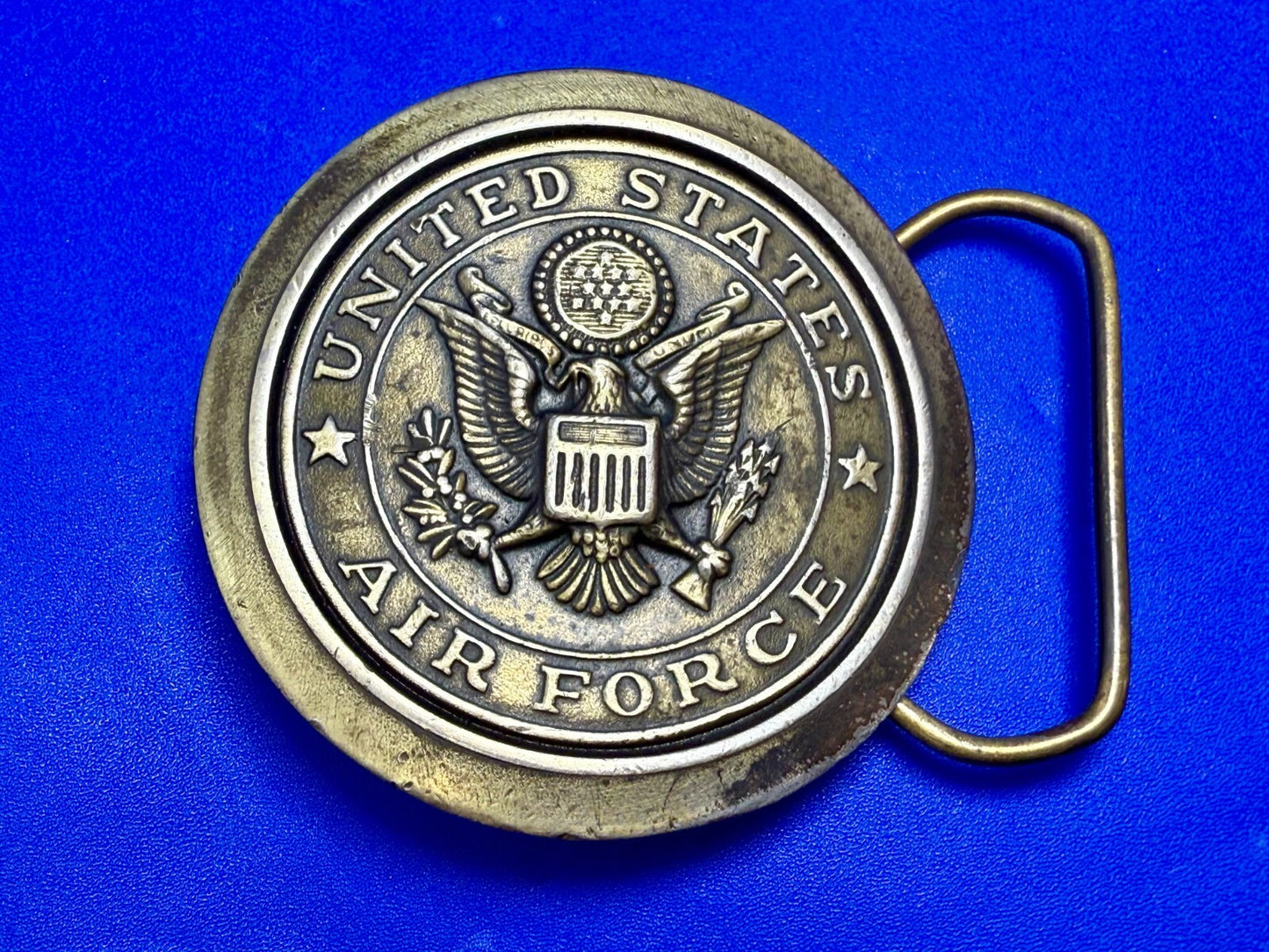 United States Air Force Vintage 1977 Limited Edition Great American Belt Buckle