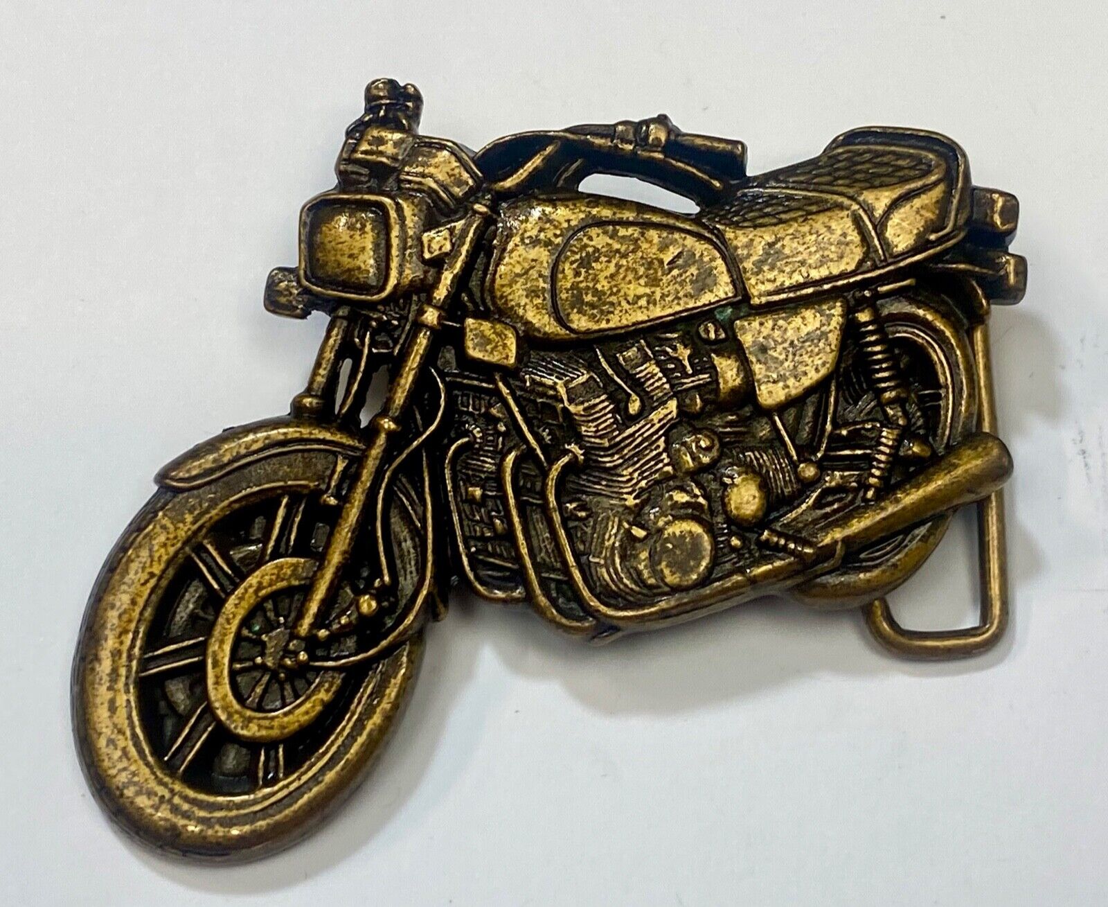 Vintage cutout Motorcycle Honda? Bikers  belt buckle by Joomi, JOOL2