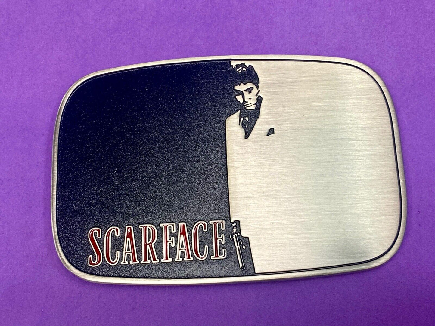 50 Pack!  Bulk lot of Scarface Movie belt buckle -  Resale Lot Grab Bag Project