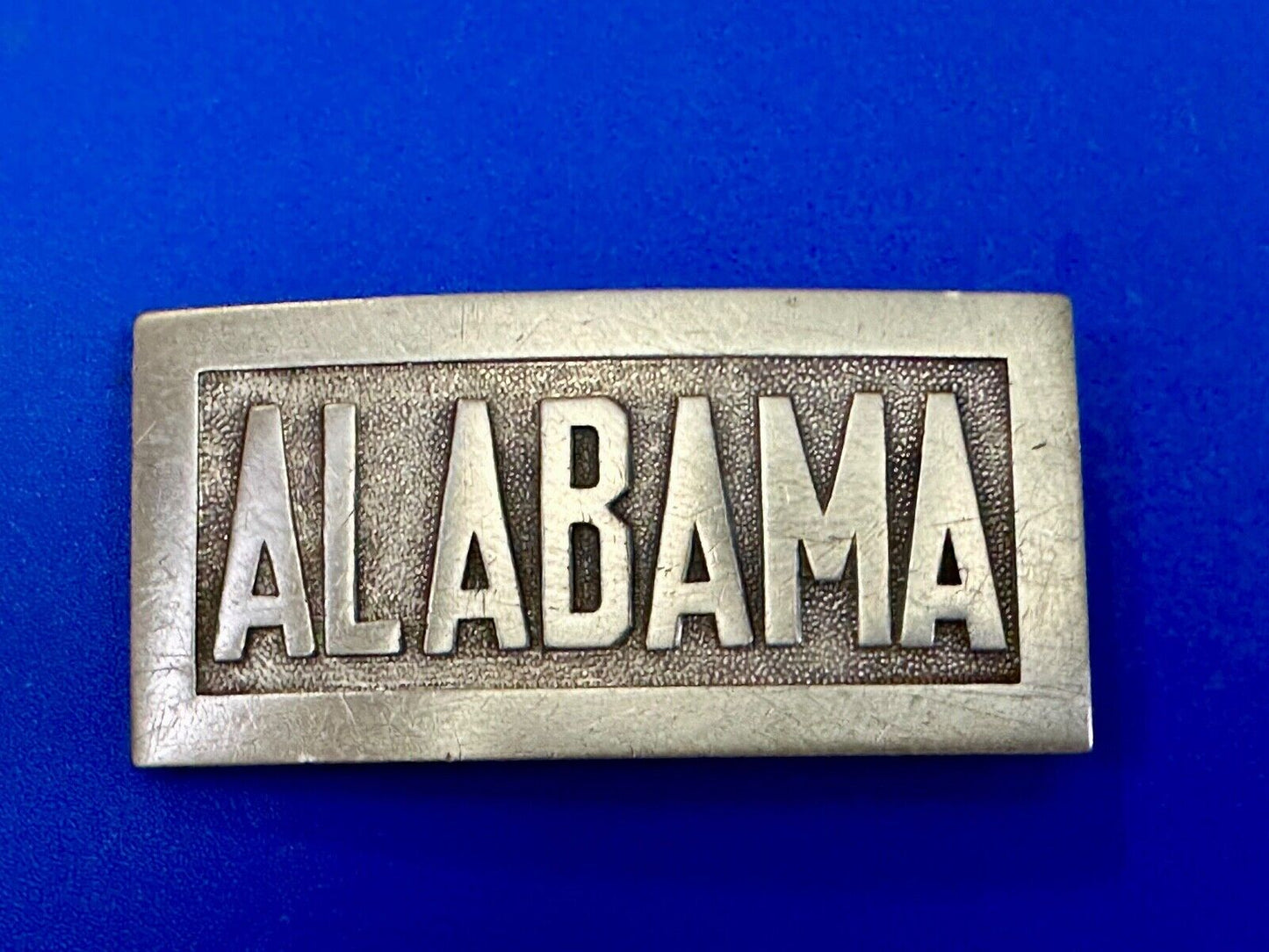 Alabama State - Antique uniform style formal dress belt buckle