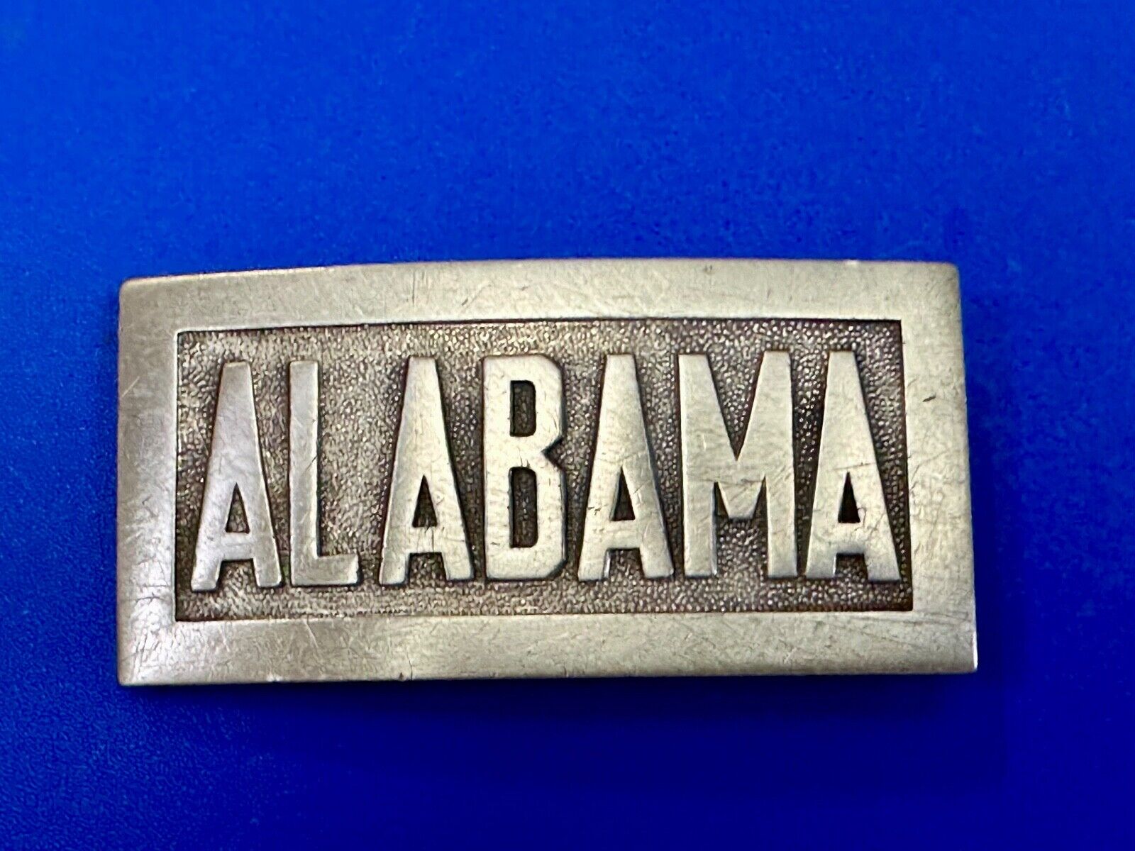 Alabama State - Antique uniform style formal dress belt buckle