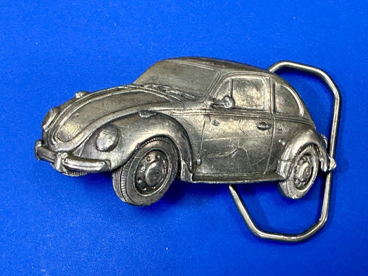 1990 VW Volkswagen Bug Car Auto Collectors Dealers Great American belt buckle Co