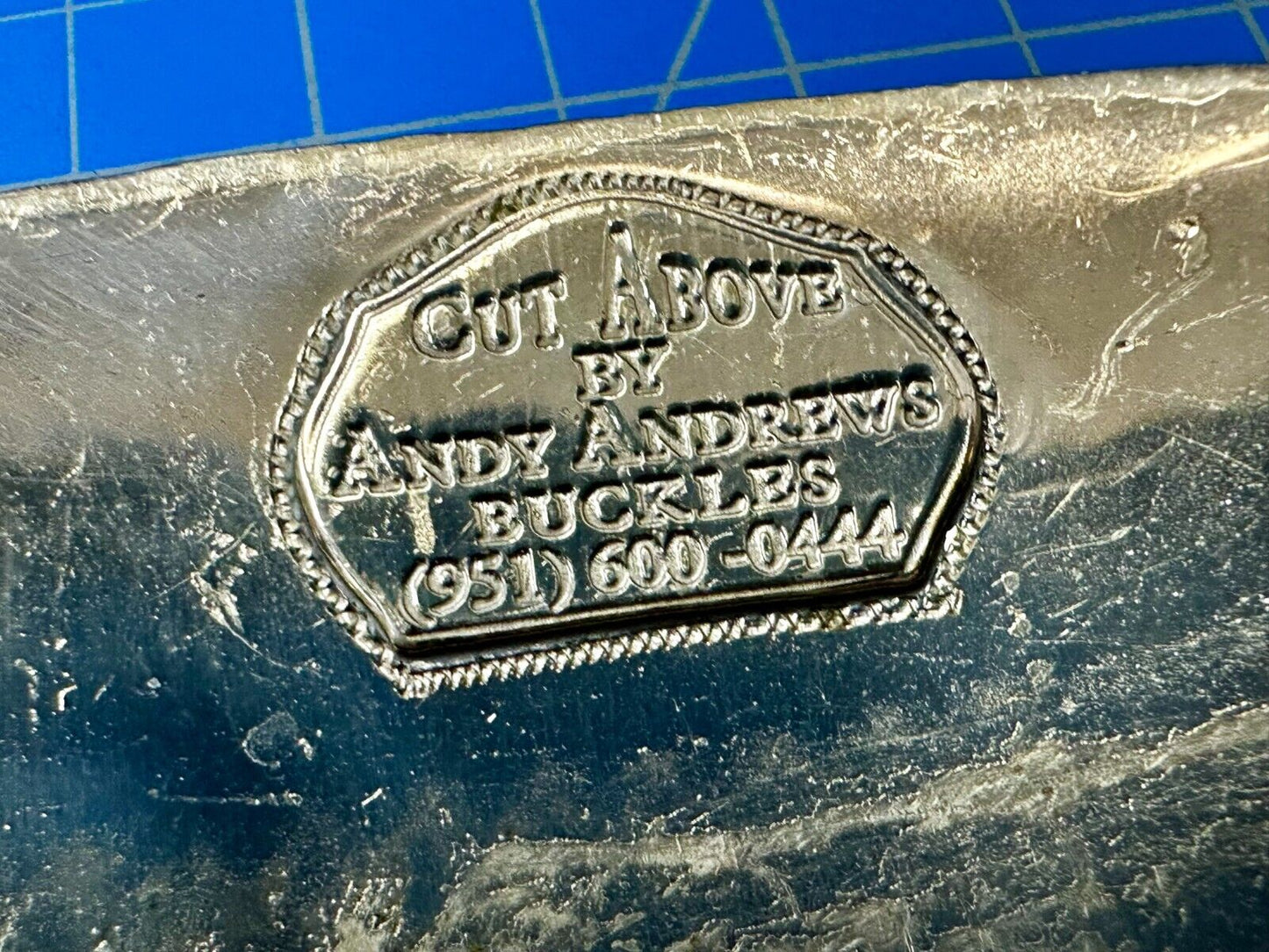 VCC All Around Champion 2009 Rodeo Trophy Belt Buckle by Cut Above Andy Andrews