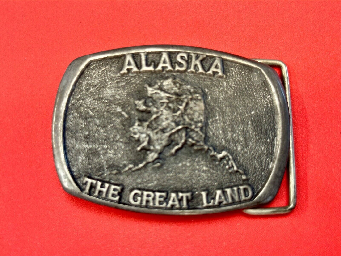 Alaska, The Great Land - Commemorative AK Frontier Arts belt buckle