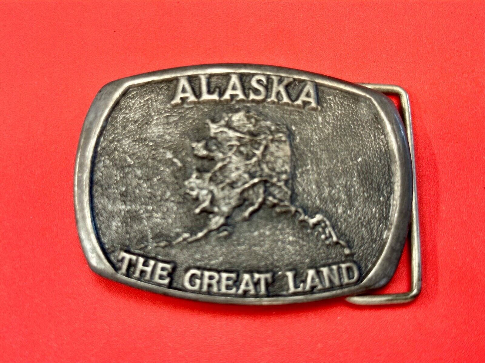 Alaska, The Great Land - Commemorative AK Frontier Arts belt buckle