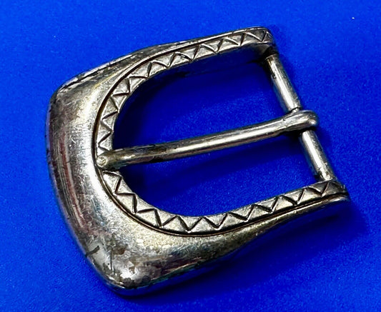 Unique 1994 Ranger Style Replacement Western Silver Tone Belt Buckle