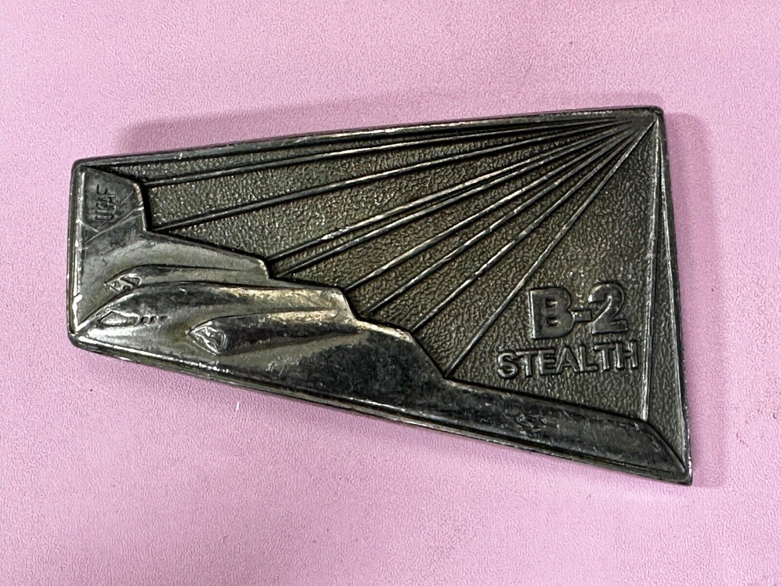 B-2 Stealth Advanced Technology Bomber US Aircraft Commemorative Belt Buckle