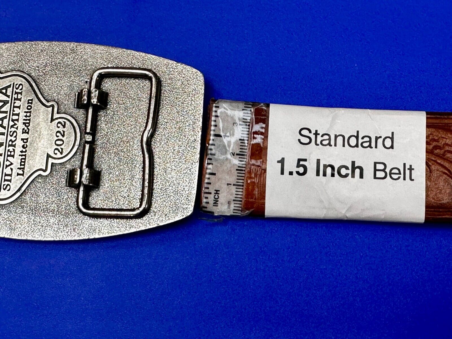 2022 Pendleton Whiskey Let'er Buck Rodeo Cowboy Montana Silversmiths Belt Buckle