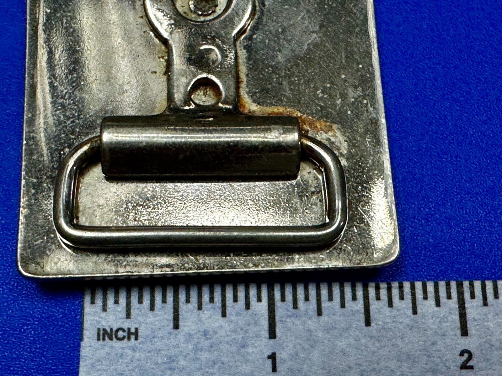Vintage Cowboy Saddle Bronc Western Reflective Belt Buckle