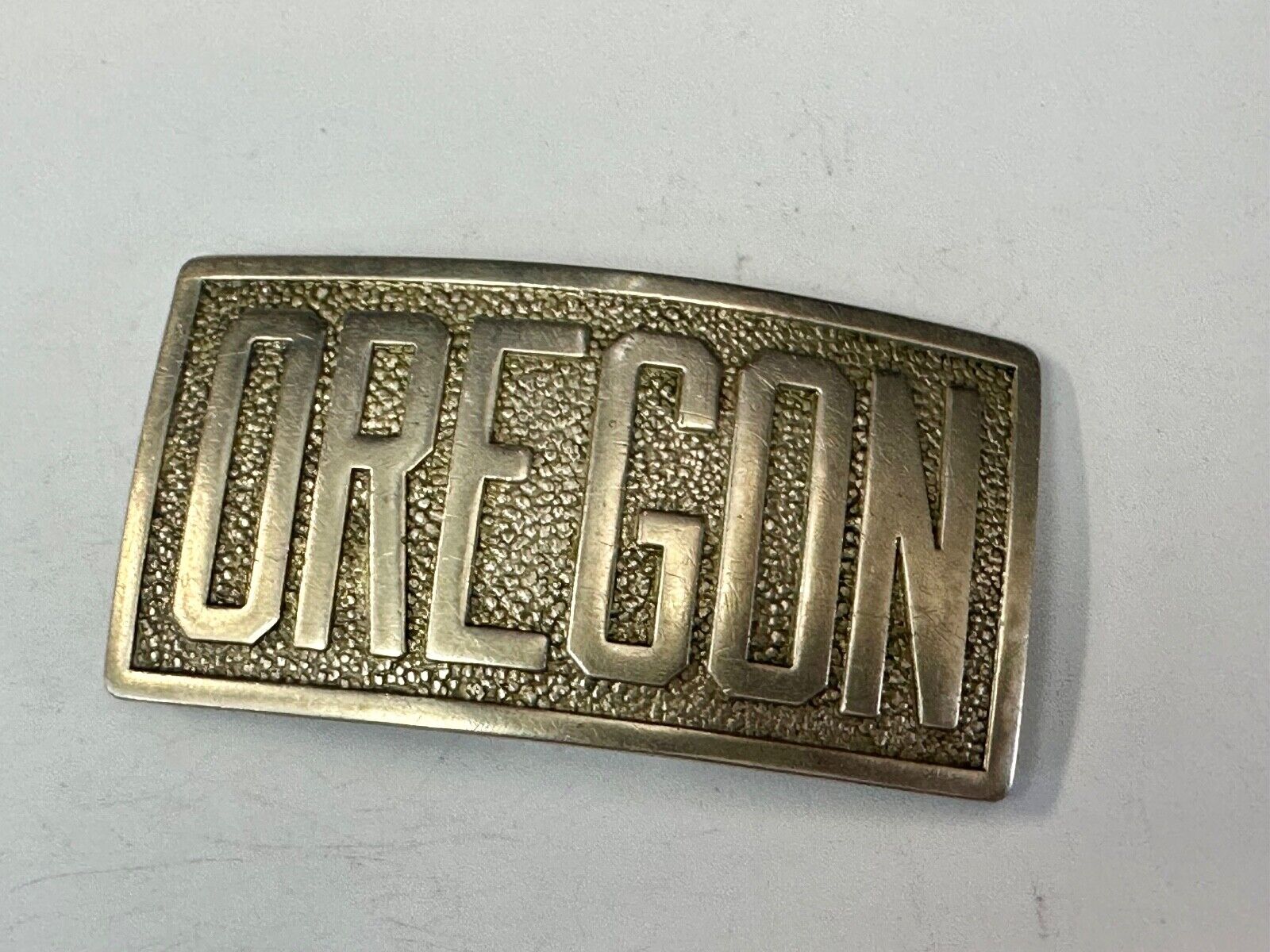 University of Oregon - Eugene Antique 1940's ROBBINS Co Attleboro Belt Buckle