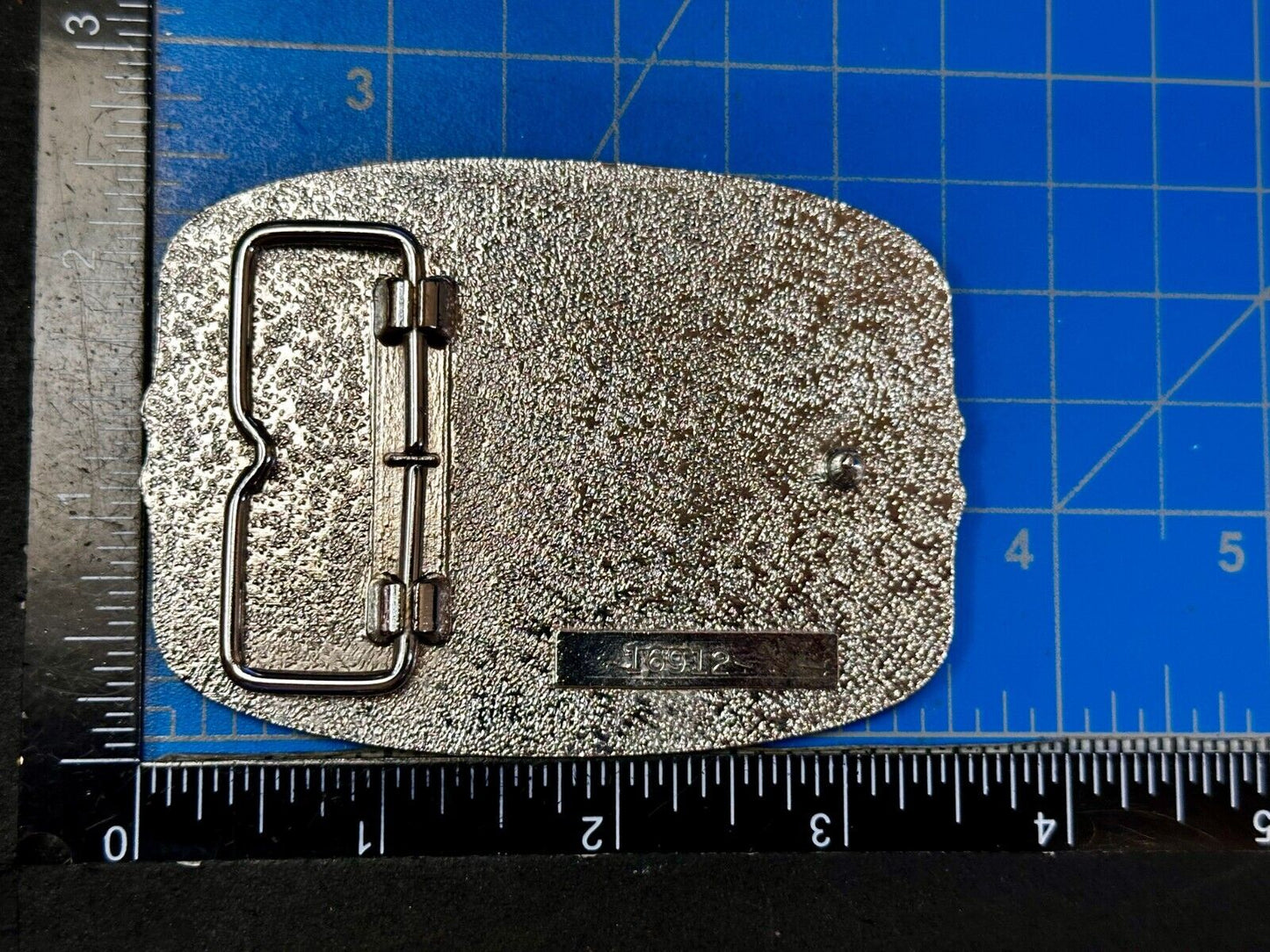 Majestic American Bald Eagle Flying high USA Mountains Two Tone Belt Buckle