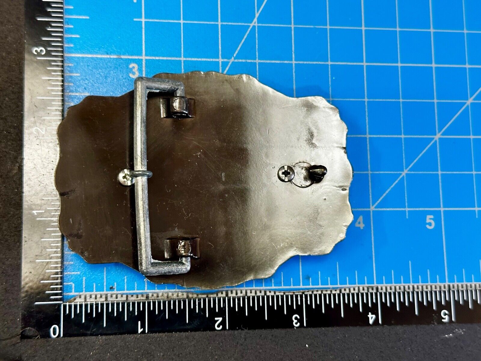 30 x 40 mm Gold Color Western Blank Belt Buckle To Mount Your Cabochon Gem Stone