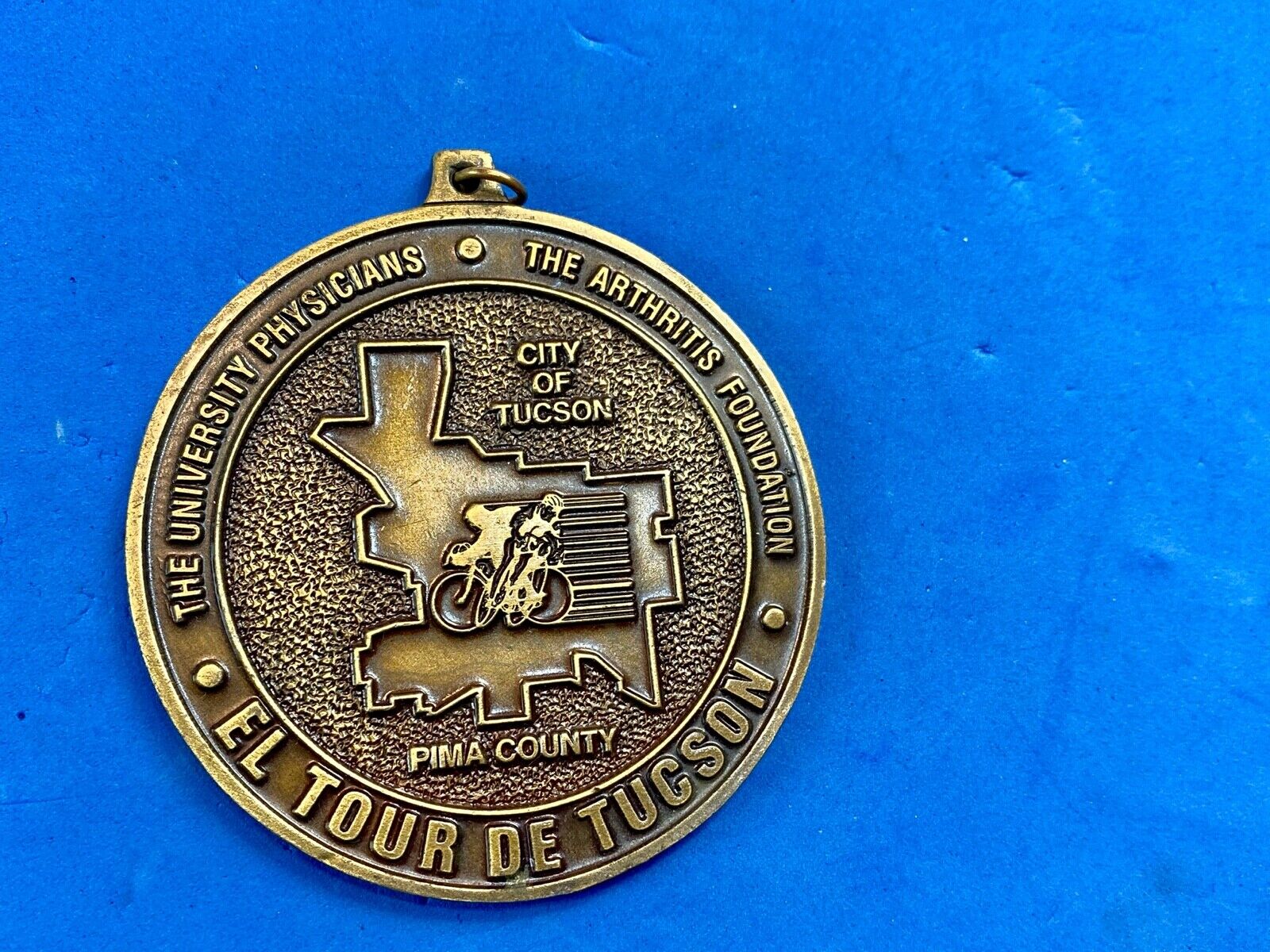 award  from El Tour De Tucson 