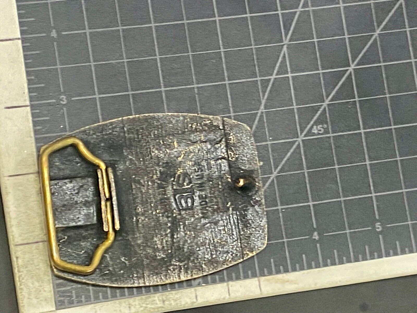 Telephone Communications Telecomunications Pole Climber Utility Belt Buckle