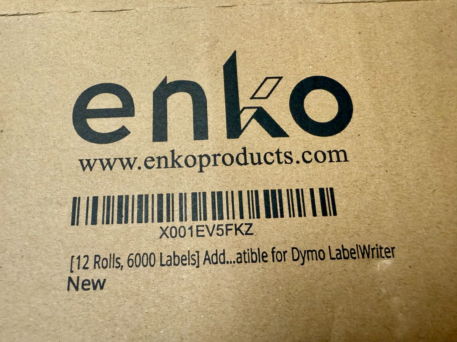 21 Rolls - Bulk Lot of EnKo Thermal Printer  Labels Dymo 30252 (1-1/8  x 3-1/2 )