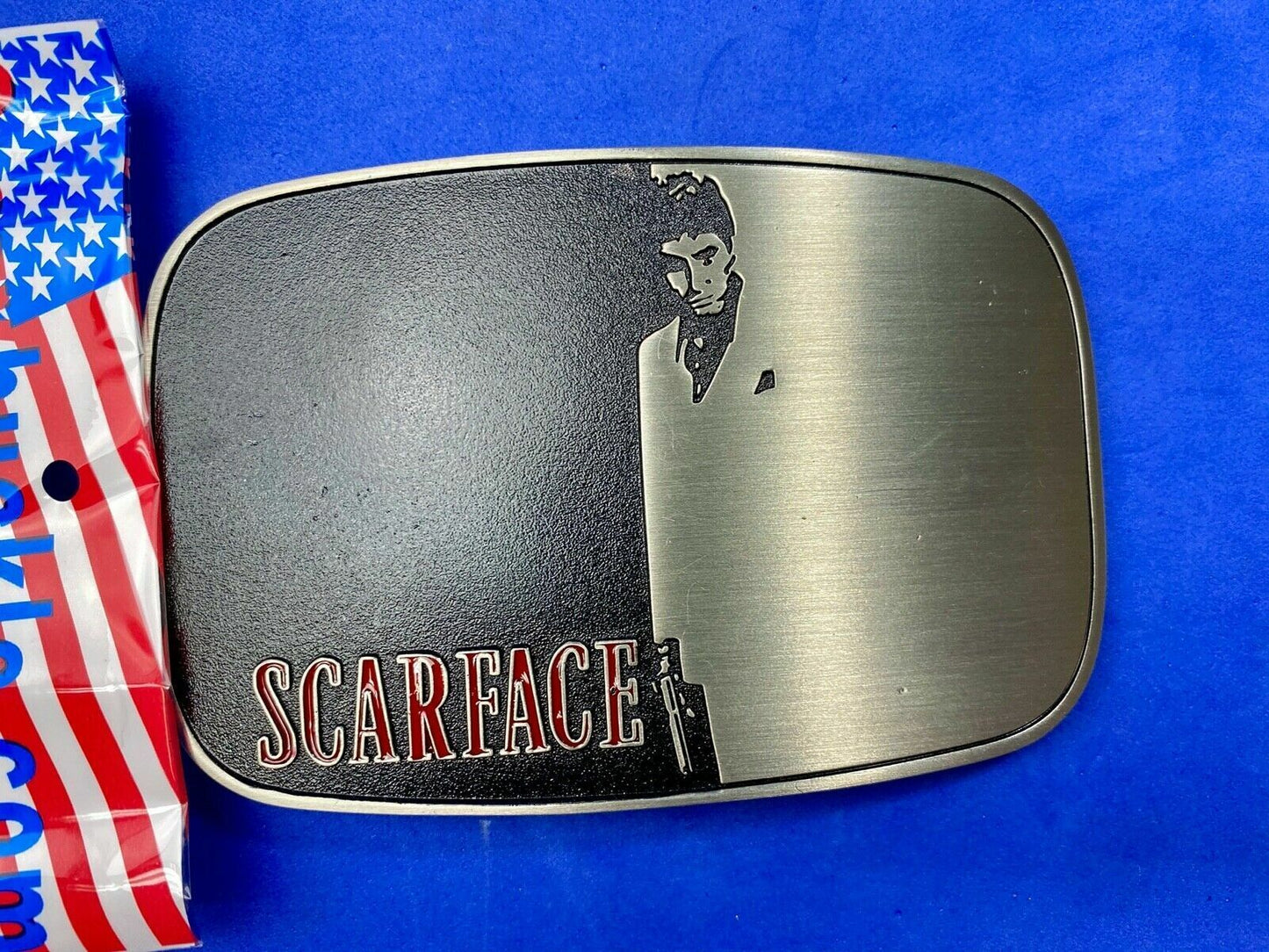 50 Pack Scarface Movie Tony Montana belt buckle - Resale Gifts Lot of 3 types