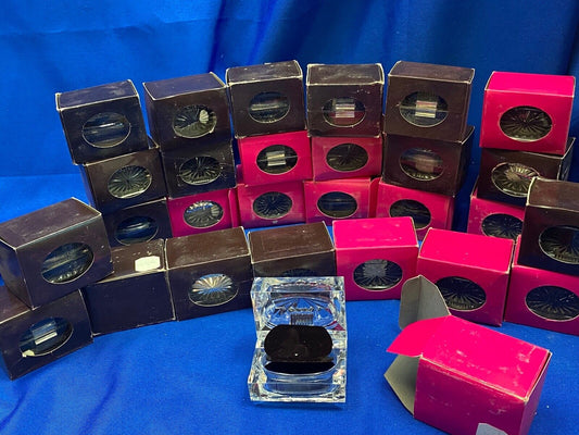28 pc Clear Acrylic Ring Charm Box Lot Bulk Jewelry Gift Display packaging 