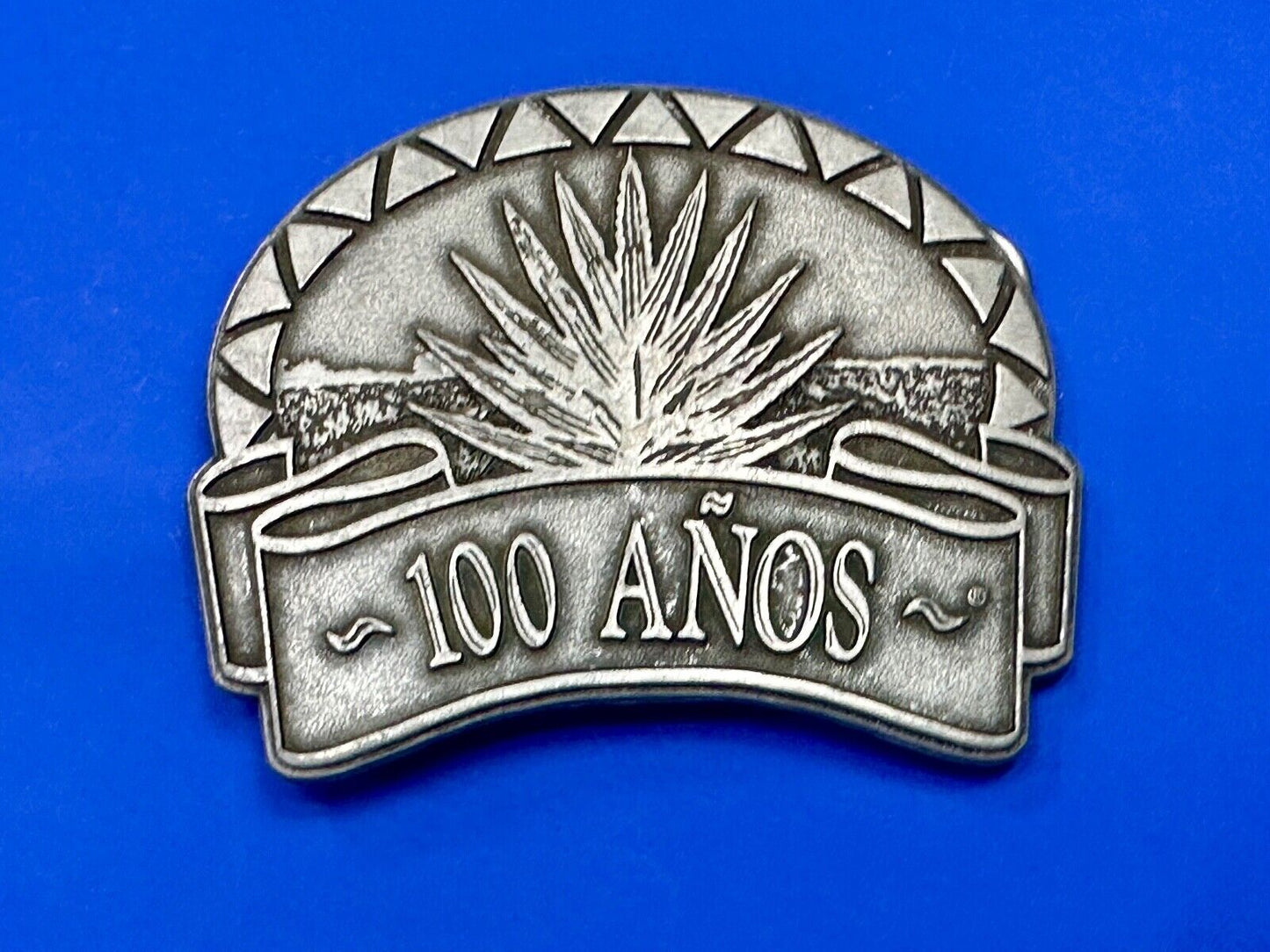 100 Anos (Years) Tequila Company Promo Advertising Belt Buckle